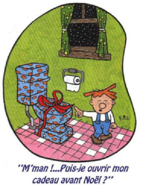 puisje ouvrir mon cadeau avant noel-humourenvrac